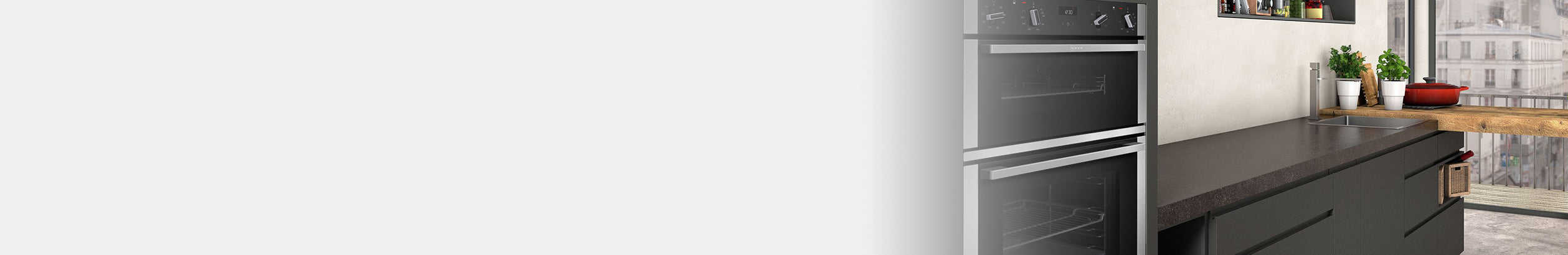 Electric Double Ovens Banner