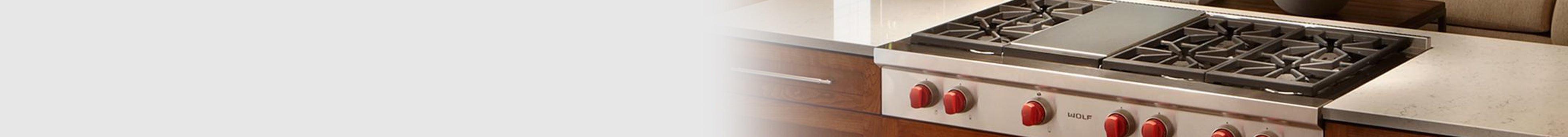 Gas Range Tops Banner