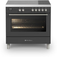Fratelli Range Cooker Induction 700130 - Matt Black