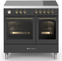 Fratelli Range Cooker Induction 700210 - Matt Black