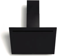Novy Wall Mounted Hood 7833-VISION-WALL-90CM - Black Glass / Black