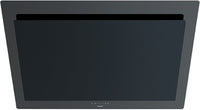 Novy Wall Mounted Hood 7838-VISION-WALL-90CM - Black Glass / Stainless Steel