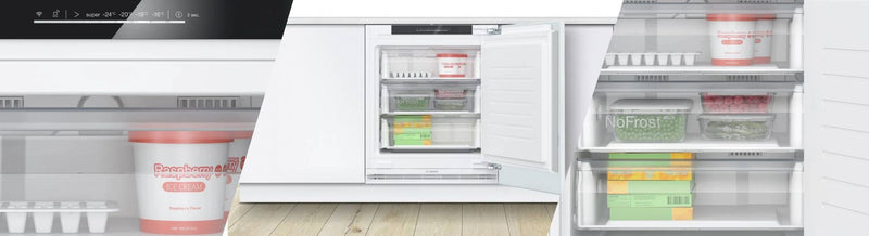 Bosch Undercounter Built In Freezers