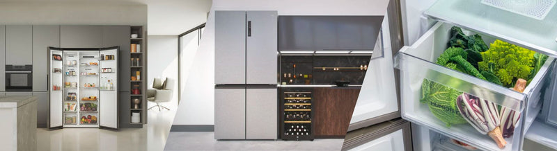 Haier Freestanding American Fridge Freezers