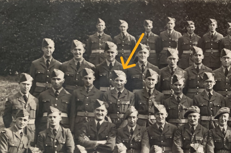 Our founder, Ken Sargant, in the RAF (1943)