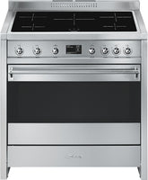 Smeg Range Cooker Induction A1PYID-9 - Stainless Steel