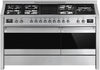 Smeg Range Cooker Dual Fuel A5-81 - Stainless Steel