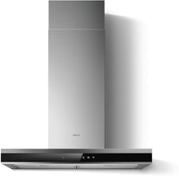 Elica Chimney Hood ADELE-AT-BSS-90 - Stainless Steel / Black Glass