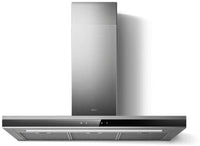 Elica Island Hood ADELE-IS-AT-BSS - Black Glass / Stainless Steel