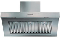 Ilve Chimney Hood AGQ90 - Stainless Steel