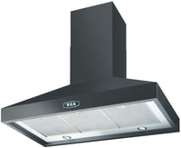 Aga  Wall Mounted Hood AHDSEABLK - Black