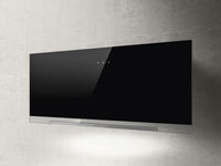 Elica Wall Mounted Hood APLOMB-BLK-90 - Black