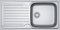 Franke 1.0 Bowl Sink AZN611-100-REV - Stainless Steel