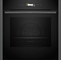 NEFF Single Oven Electric B54CR71G0B - Black / Graphite