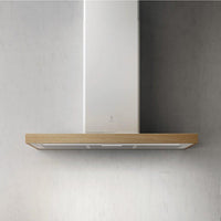 Elica Chimney Hood BIO - White / Oak Wood