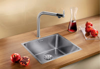 Blanco 1.0 Bowl Sink BLANCOANDANO-450-IF - Stainless Steel