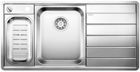 Blanco 1.5 Bowl Sink BLANCOAXIS-III6S-IF-LHB - Stainless Steel