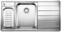 Blanco 1.5 Bowl Sink BLANCOAXIS-III6S-IF-LHB - Stainless Steel