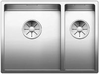 Blanco 1.5 Bowl Sink BLANCOCLARON-340-180U-LHB - Stainless Steel