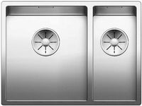 Blanco 1.5 Bowl Sink BLANCOCLARON-340-180U-LHB - Stainless Steel