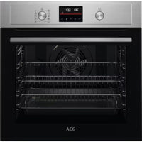 AEG Single Oven Electric BPX53506EM - Stainless Steel