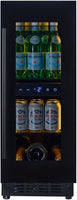 Cella Built In Drinks Fridge BV18-BH - Black