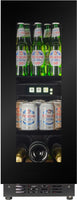 Cella Built In Drinks Fridge BV18B-TO - Black