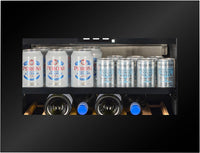 Cella Built In Drinks Fridge BVI-17B-TO - Black