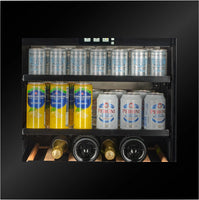 Cella Built In Drinks Fridge BVI-24B-TO - Black