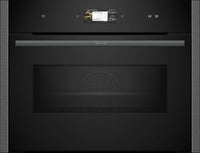 NEFF Combi Microwave C24MS71G0B-EX-DISPLAY - Black / Graphite