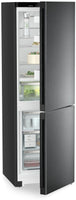 Liebherr Freestanding Fridge Freezer Frost Free CBNBDA5223 - Black Steel Doors