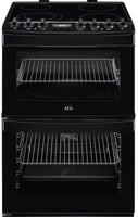 AEG Slot In Cooker Ceramic CCB6741ACB - Black