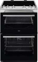 AEG Slot In Cooker Ceramic CCX6501ACM - Stainless Steel