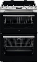 AEG Slot In Cooker Ceramic CCX6530ACM-EX-DISPLAY - Stainless Steel