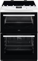 AEG Slot In Cooker Ceramic CCX6540ACW - White