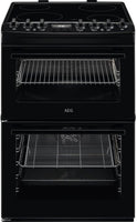 AEG Slot In Cooker Ceramic CCX6740ACB - Black