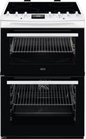 AEG Slot In Cooker Ceramic CCX6740ACW - White