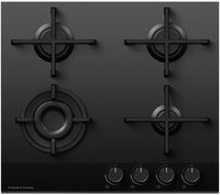 Fisher & Paykel Gas Hob CG604DNGGB4 - Black