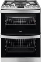 AEG Slot In Cooker Gas Nat CGB6131ACM - Stainless Steel