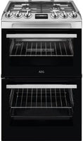 AEG Slot In Cooker Gas Nat CGX1130ACM - Stainless Steel