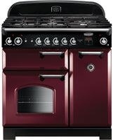 Rangemaster Range Cooker Nat Gas CLA90NGF - Various Colours