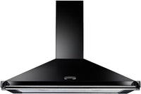 Rangemaster Chimney Hood CLAHDC100BC - Black / Chrome