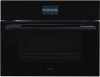 Caple Steam Combi Oven CMS260BG - Black Glass