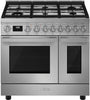 Smeg Range Cooker Dual Fuel CPF92GMX - Stainless Steel