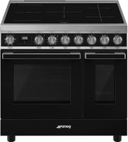 Smeg Range Cooker Induction CPF92IMBL - Black