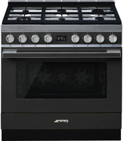 Smeg Range Cooker Dual Fuel CPF9GPAN - Anthracite