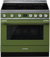 Smeg Range Cooker Induction CPF9IPOG - Olive Green