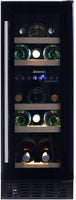 Dunavox Built In Wine Cooler DAUF-17-58DB - Black