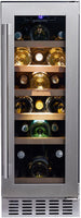 Dunavox Built In Wine Cooler DAUF-19-58SS - Stainless Steel