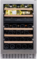 Dunavox Built In Wine Cooler DAUF-38-100DSS - Stainless Steel